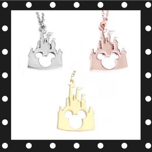 🌵4/$30 New Magic Kingdom Mickey Pendant Necklace